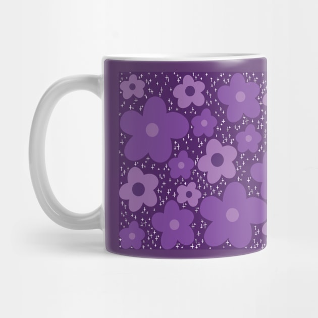 Aesthetic Purple Flower by Shadow Designs